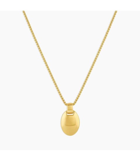 Lou Tag Pendant Necklace