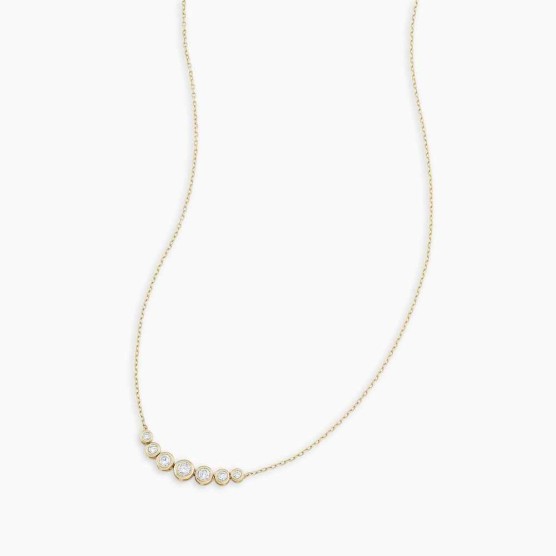 Classic Diamond Mini Row Necklace