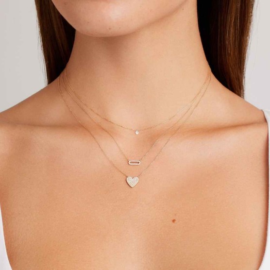 Diamond Parker Link Necklace