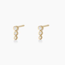 Diamond Tiered Studs