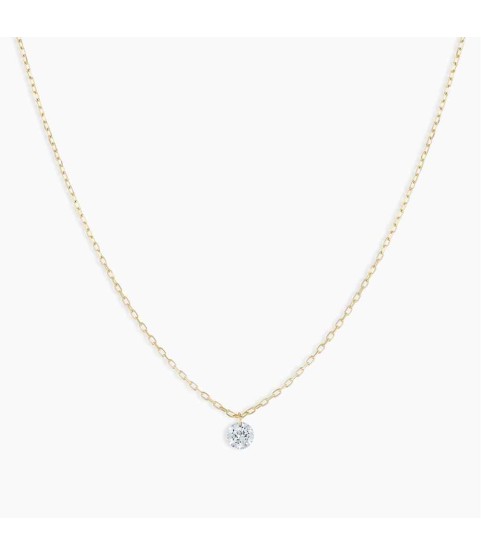 Floating Diamond Necklace