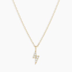 Diamond Lightning Necklace