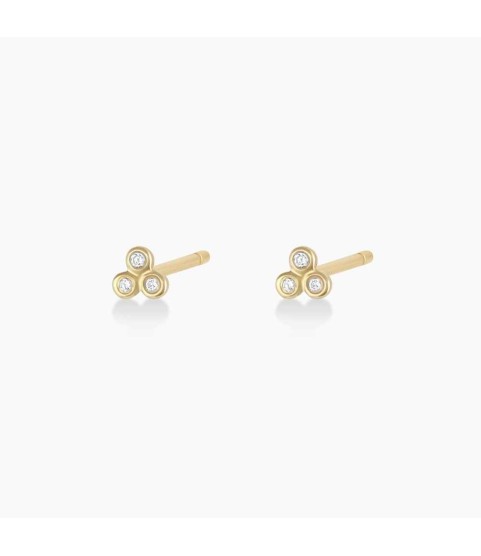 Classic Diamond Trio Studs