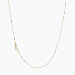 14k Gold Alphabet Necklace