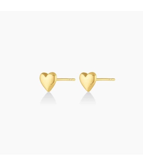 Lou Heart Studs