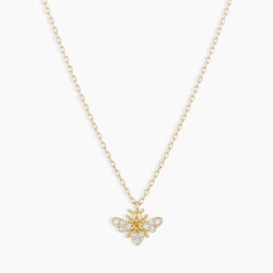 Diamond Bee Necklace