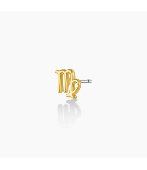 Zodiac Charm Stud - Virgo