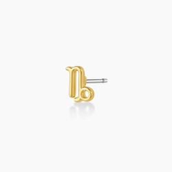 Zodiac Charm Stud - Capricorn