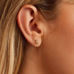 Zodiac Charm Stud - Capricorn