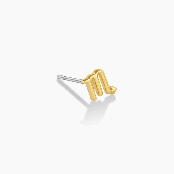 Zodiac Charm Stud - Scorpio