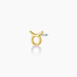 Zodiac Charm Stud - Taurus