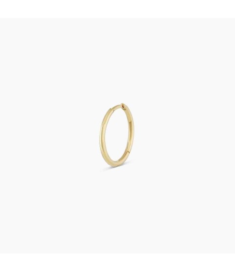 14k Gold Classic 11mm Huggie