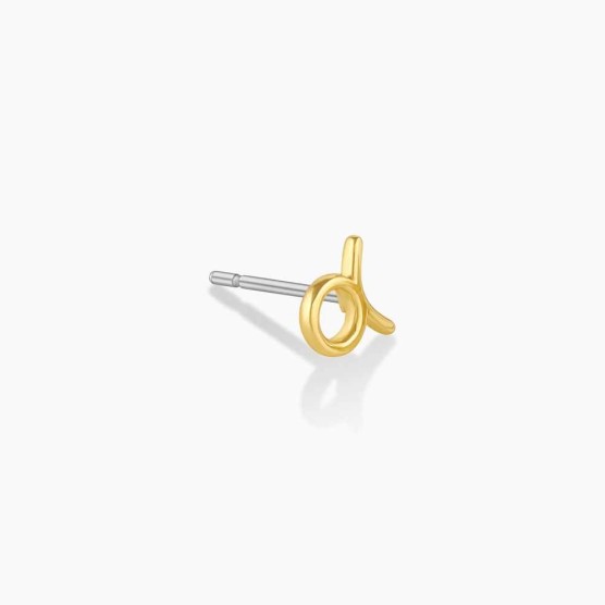 Zodiac Charm Stud - Taurus