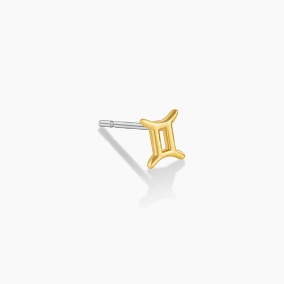 Zodiac Charm Stud - Gemini