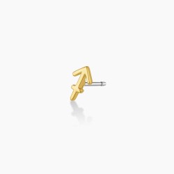 Zodiac Charm Stud - Sagittarius