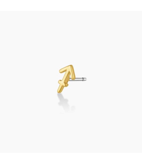 Zodiac Charm Stud - Sagittarius