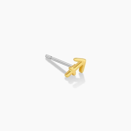 Zodiac Charm Stud - Sagittarius