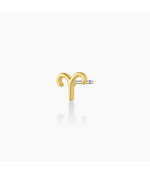 Zodiac Charm Stud - Aries