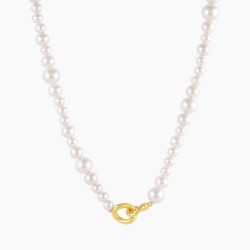 Lou Pearl Necklace (White)