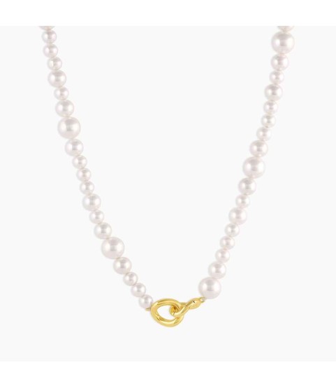 Lou Pearl Necklace (White)