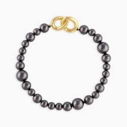 Lou Pearl Bracelet (Black)