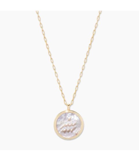 Zodiac Necklace - Aquarius