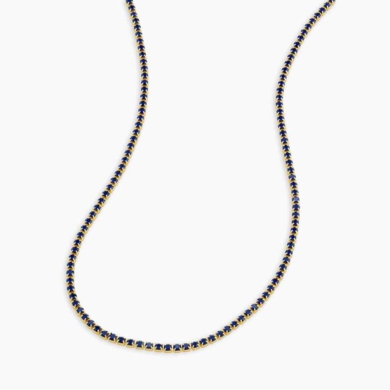 Lexi Necklace (Dark Indigo)