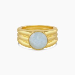 Power Gemstone Reed Ring  for Truth