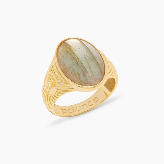 Power Gemstone Ring for Balance