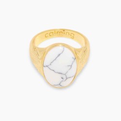 Power Gemstone Ring for Calming